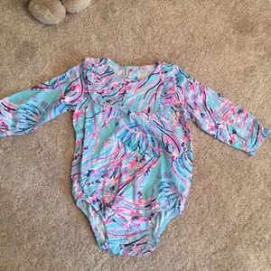 6-12 month Lilly Pulitzer Velma Bodysuit